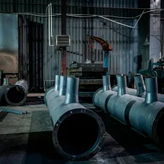 Готовые промышленные газоходы