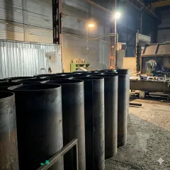 Промышленный газоход стальной