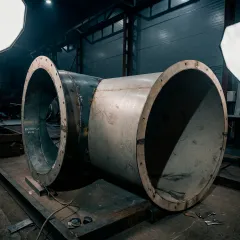 Тройник из нержавеющей стали