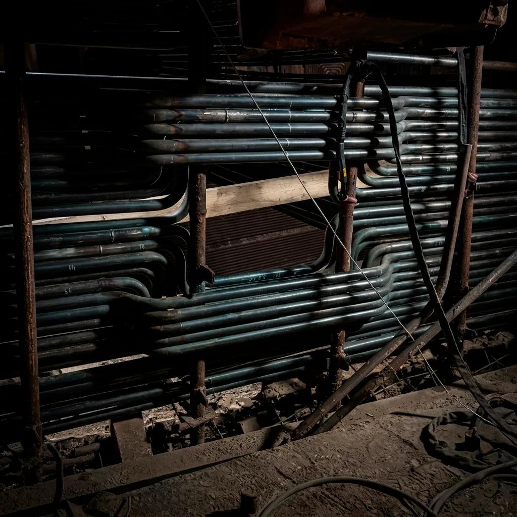 Топочные экраны котла — производство