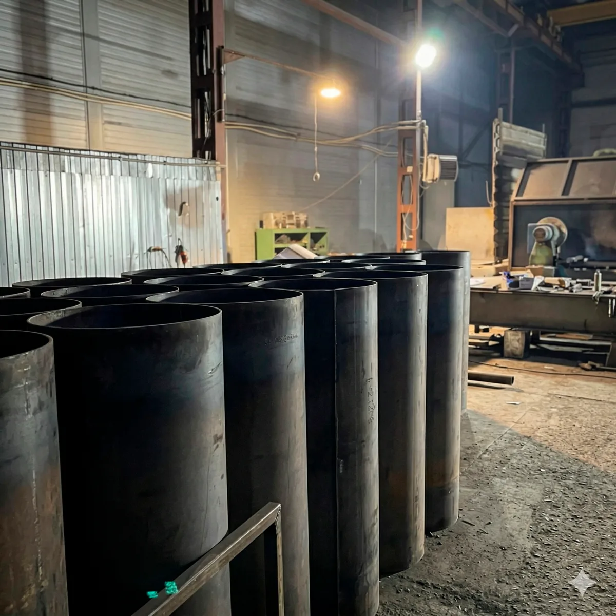 Промышленный газоход стальной