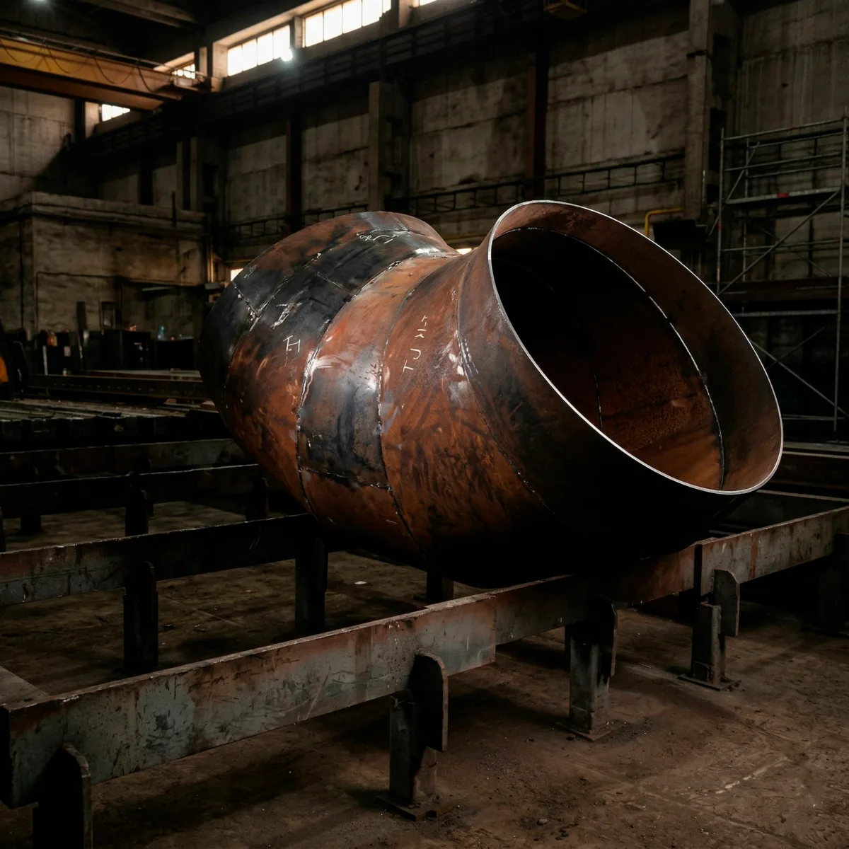 Сегментные отводы и тройники производство