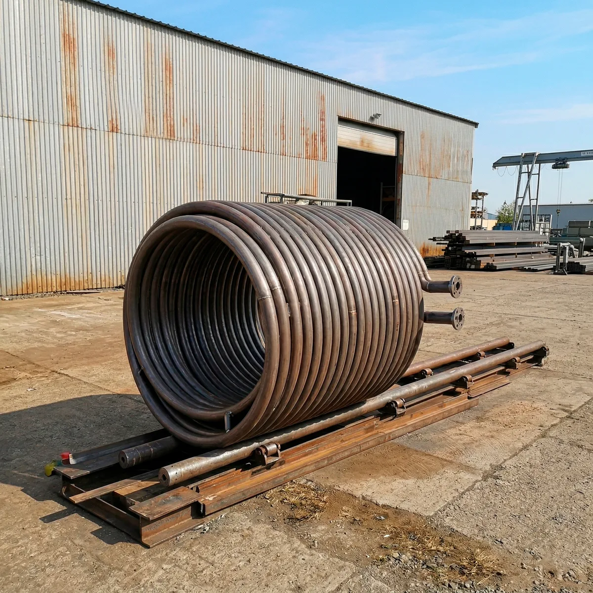 Змеевик трубчатый теплообменный элемент